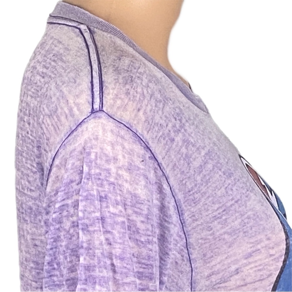 GRATEFUL DEAD 2013 “Steal Your Face” purple burnout lightweight t-shirt Small - Picture 6 of 16